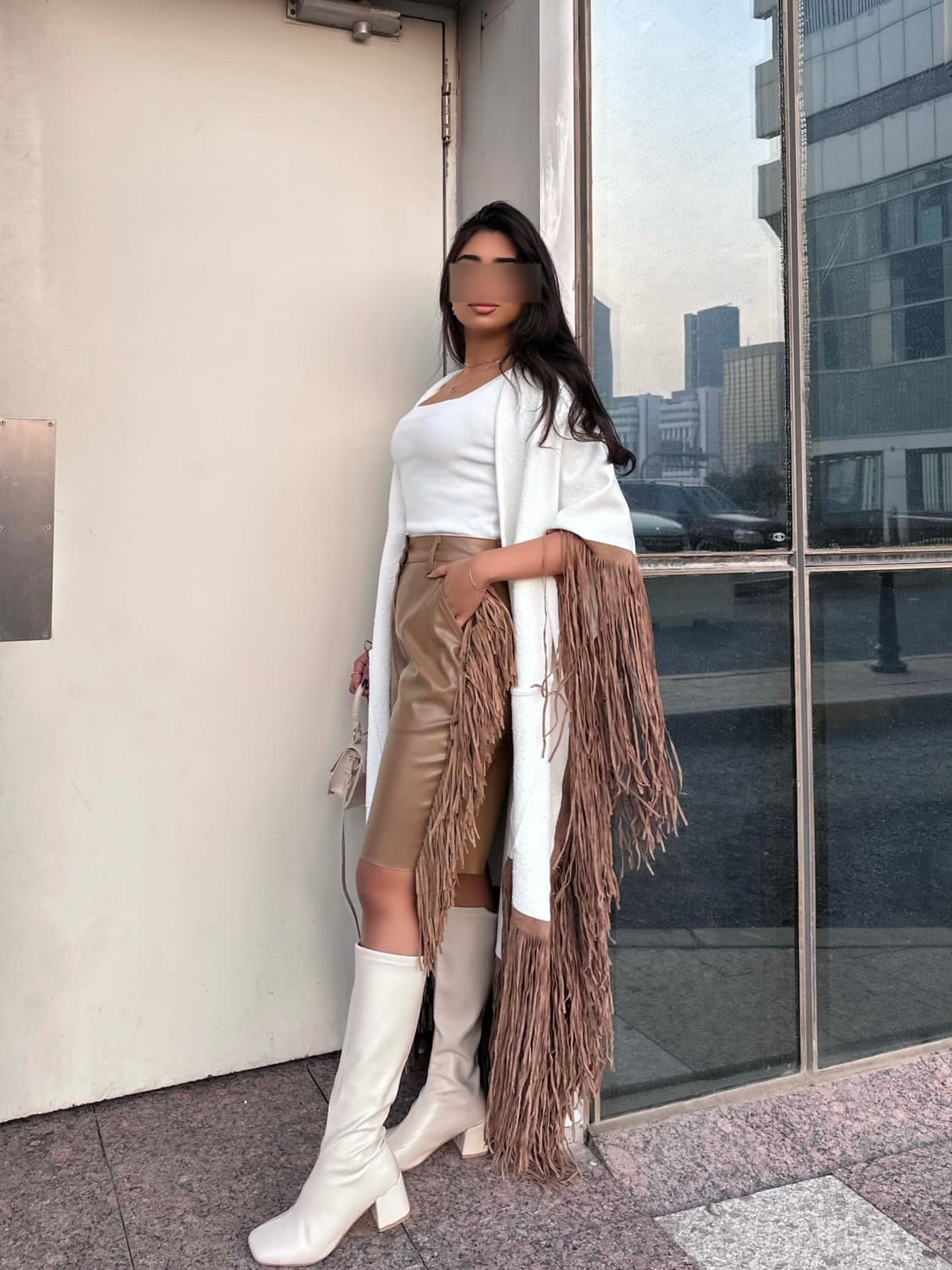 Fringe Shorts/ Pants (Brown)